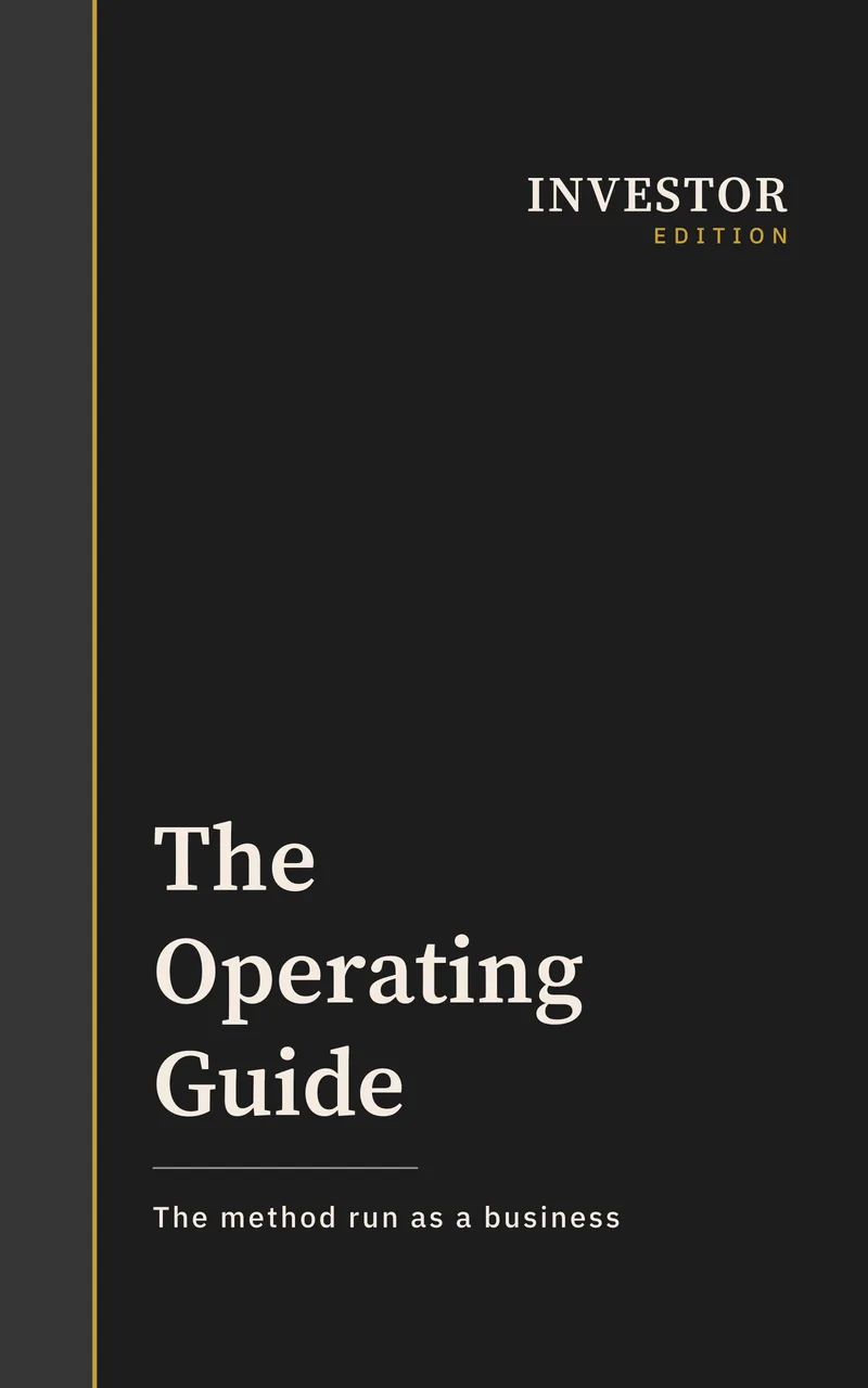 Cover of The Investor's Operating Guide